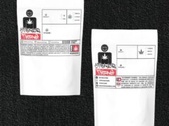 STONERTHING cannabis product packaging with strain, weight details, and warnings. Delivery to Rangsit U / Donmueang.