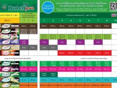 DutchProasia nutrient schedule chart for hydroponic growing.