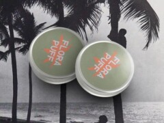 Two Flora Puff cannabis flower containers in Koh Tao, Thailand.