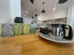 Cannabis teas at 420 Connection cannabis shop, Patong, Phuket, Thailand.
