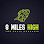 Logo: green hop graphic above "Miles High" text in white and green on a dark blue background.