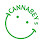 Smiling face logo with the word "CANNABEES" circling the smiley face.