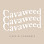 Cayaweed text stacked vertically on a light brown background.
