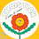 A round, yellow logo with a smiling red flower and the word "MOISTICK" written in a cursive font.