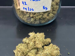 Super Lemon Haze cannabis flower at Get High LAB, Songkhla, Thailand.