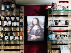 Interior of GreenMan cannabis dispensary in Yen Akat, Bangkok, showing flower, smoking accessories & 