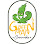 Green Cafe logo with a green plant illustration and yellow text.