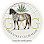 Logo with a horse silhouette, stylized cannabis leaf, and the letters "G & G.