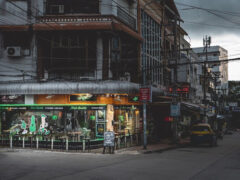 HQC weed dispensary, Pratumnak Mountain, Pattaya. Cannabis shop exterior with 