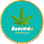 Green cannabis leaf inside a teal circle with white "Sunnyside" text and white text below it that reads "medical cannabis.