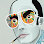 Man with sunglasses and a cigarette in his mouth.