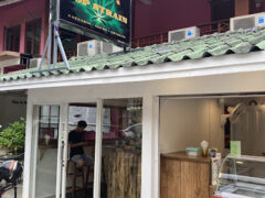Top Strain 3 cannabis dispensary exterior, White Sand Beach, Koh Chang, Thailand.