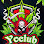 Logo with a red skull and crossbones, surrounded by green cannabis leaves and the word "Yeeclub".