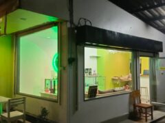 Terp Buddeez cannabis and Kratom dispensary exterior, Arak Rd, Chiang Mai Old Town, Thailand. Weed and CBD products available.