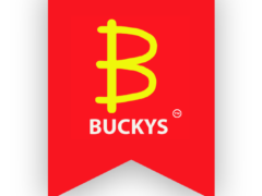 Buckys Burgers n Buds logo, cannabis dispensary & diner in Pratumnak, Pattaya, Thailand.