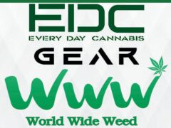 World Wide Weed cannabis dispensary logo, Pattaya, Thailand. 