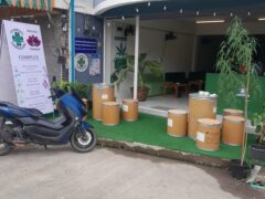 StarWeed Dispensaire exterior in Sala Dan, Ko Lanta. Cannabis shop, bar, and massage.