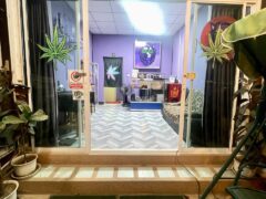 SIAM HIGH WEED cannabis shop in Khon Kaen, Thailand, exterior view with 