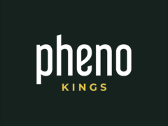 Pheno Kings cannabis shop logo, Khon Kaen, Thailand.